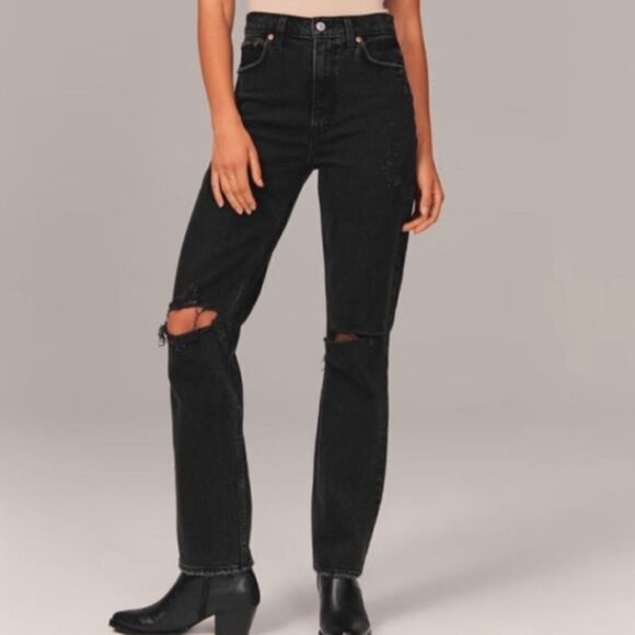 Abercrombie and Fitch Size 37 waist 24 long - Picture 2 of 6